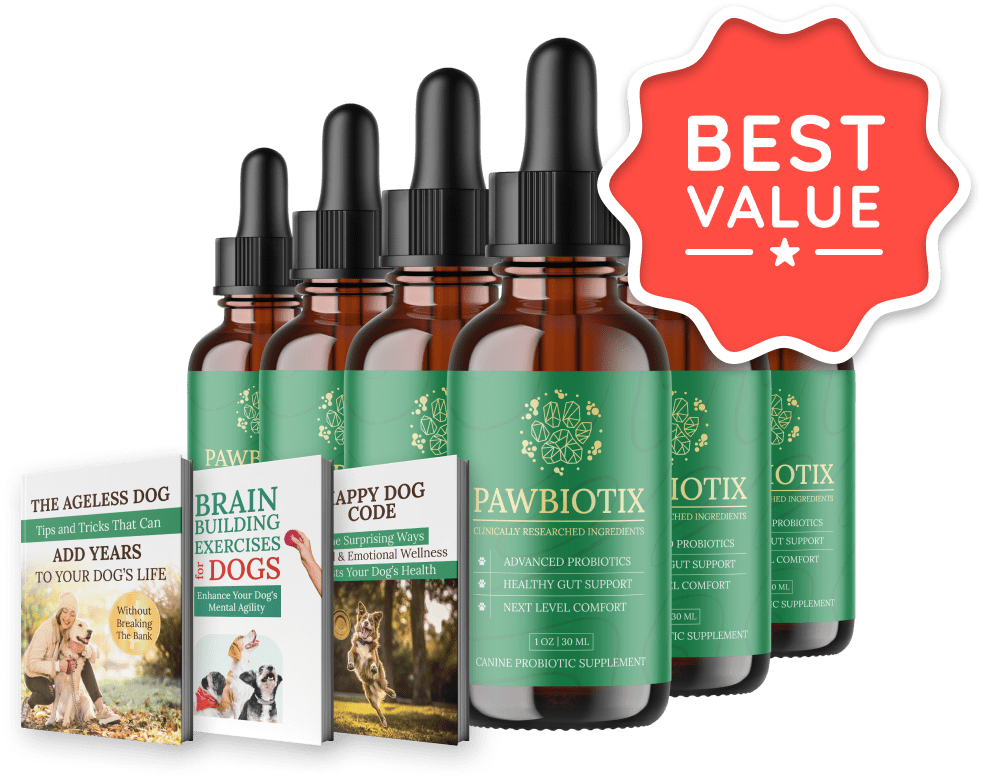 PawBiotix 6 jars — 180-day supply
