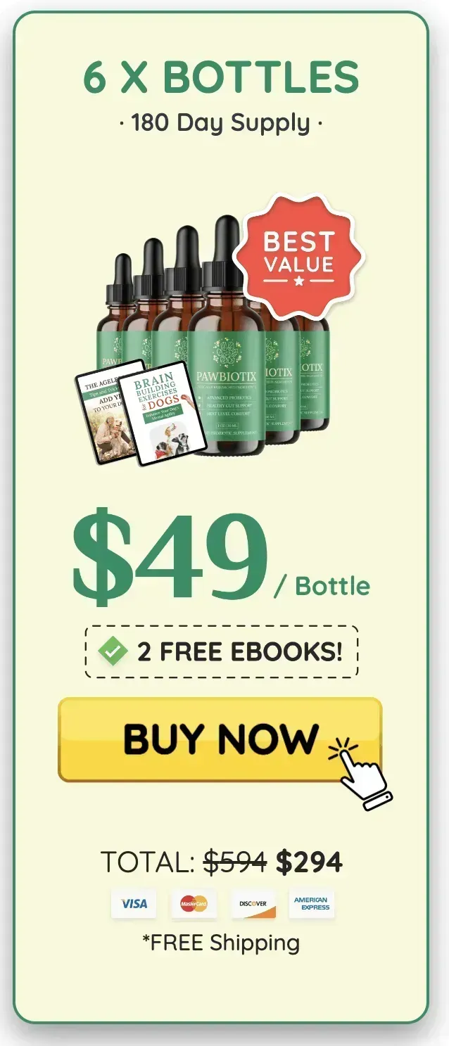 Pawbiotix 6 bottles